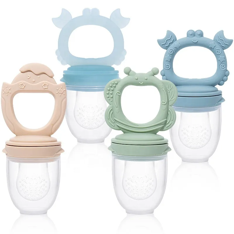 ALIMENTADOR PARA BEBE DE FRUTAS, TIPO ABEJA, DE SILICON GRADO ALIMENTICIO, 11.4,X5.7X3.4 CM