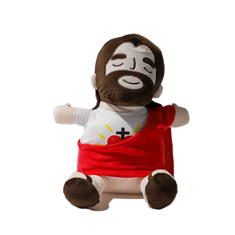 MUÑECO JESUS CALMANTE INFANTIL CON SONIDO Y LUZ