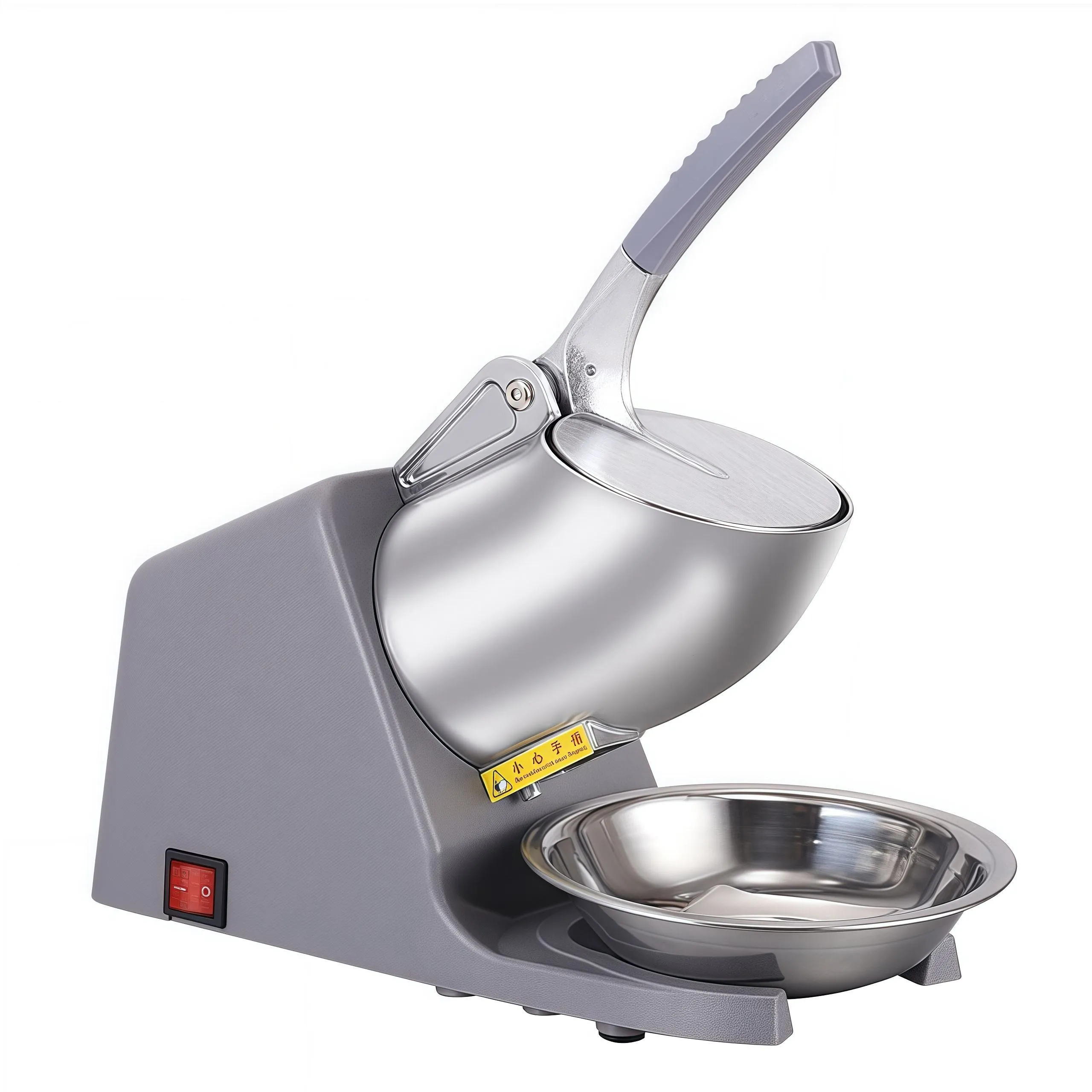 MAQUINA DE GRANIZADA ELECTRICA, DOBLE CUCHILLA, POTENCIA 200W-500W, VELOCIDAD 1,450-2,200 REVOLUCIONES POR MINUTO, 110 VOLTIOS